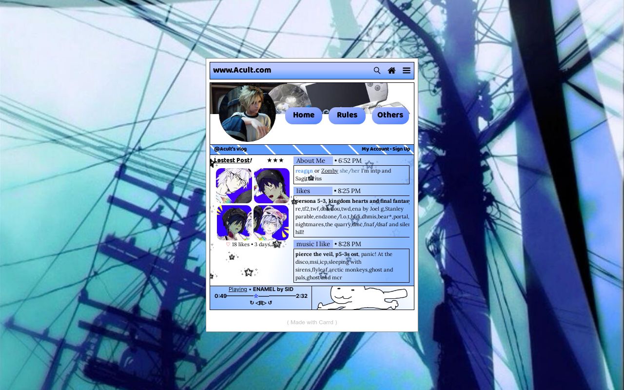 Carrd profile picture for @occ